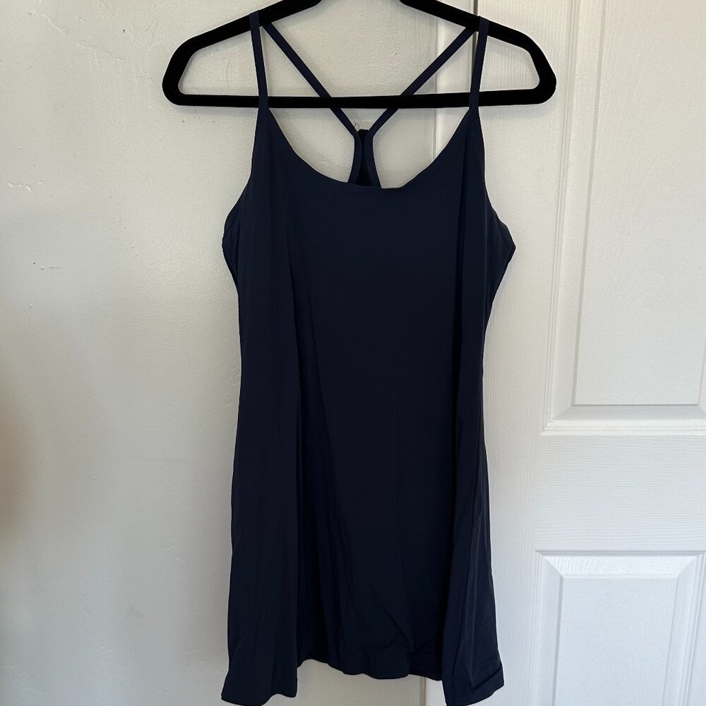 Outdoor Voices Original Exercise Dress Size L Navy Women's